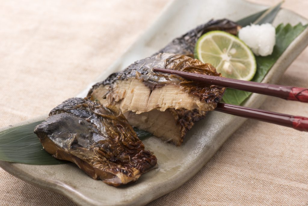 骨まで食べられる焼き魚