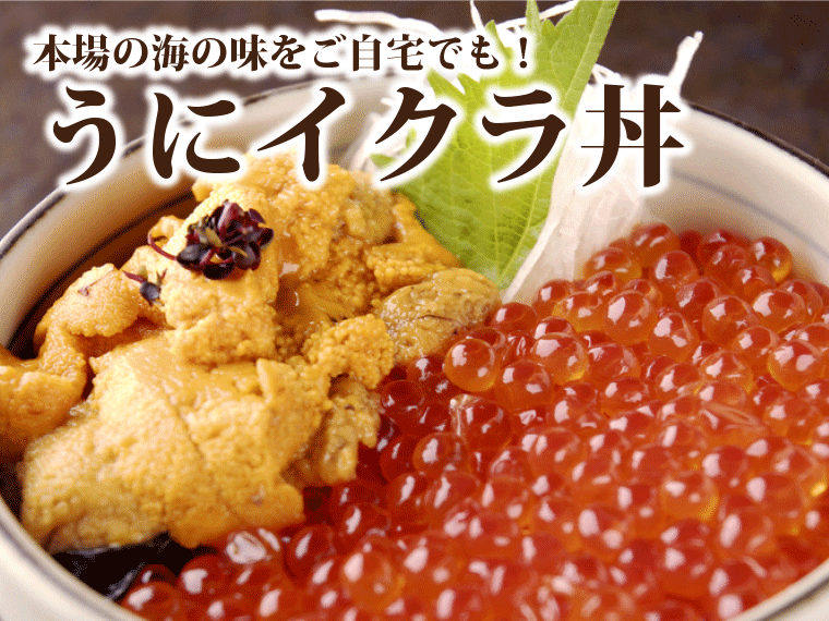 無添加生うに-うにイクラ丼